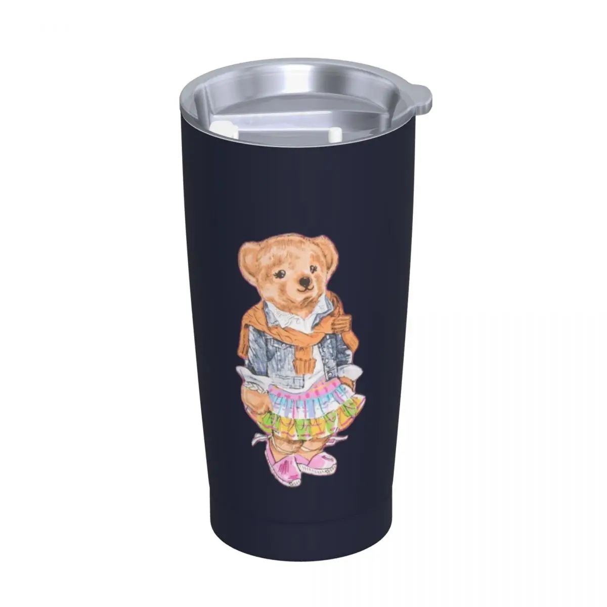 Ralph Bear 20oz Cup Large Capacity Car Mug Leak-proof Juice Coffee Cup Food Grade