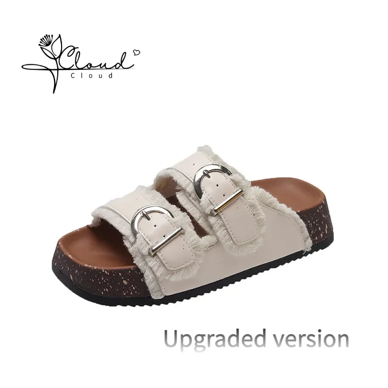 

Women's Summer Outwear in Slippers New Casual Thick Sole Beach Roman Sandals Super Cute Exquisite Chic Atmosphere Concise