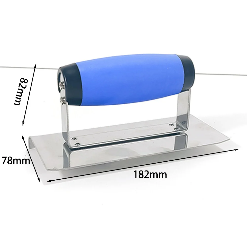 1 шт., штукатурный шпатель, поплавок, шпатель для пола, шпатель для бетона, квадратные углы, канавка, резак для затирки, строительный инструмент, скребковая шпаклевка