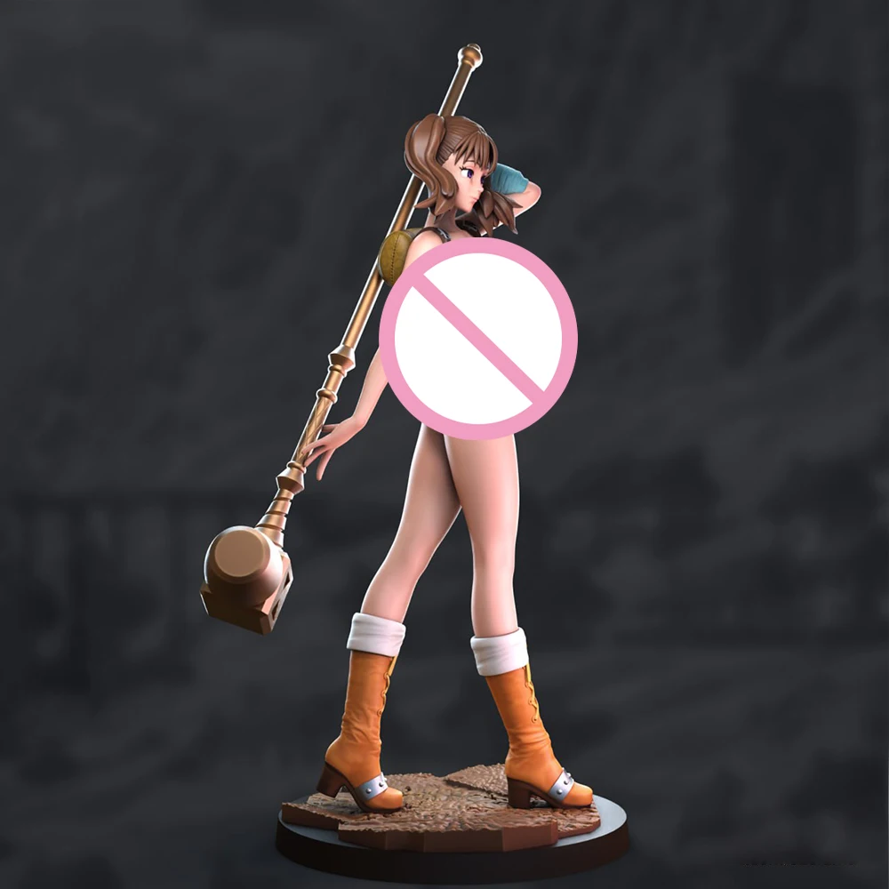 1/24 NSFW المنجل ديان رمادي تمثال راتنج لعبة غير مصبوغ GK دمية المفككة ثلاثية الأبعاد طباعة الجمعية مصغرة تخفيض تمثال لعبة