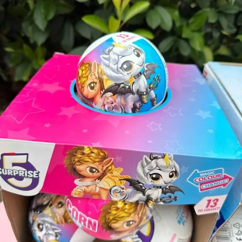 5 Surprise Ball Mini Brands Unicorn Squad Blind Box Capsule Toy Fashion Surprise Ball Anime Figure Collect Ornaments