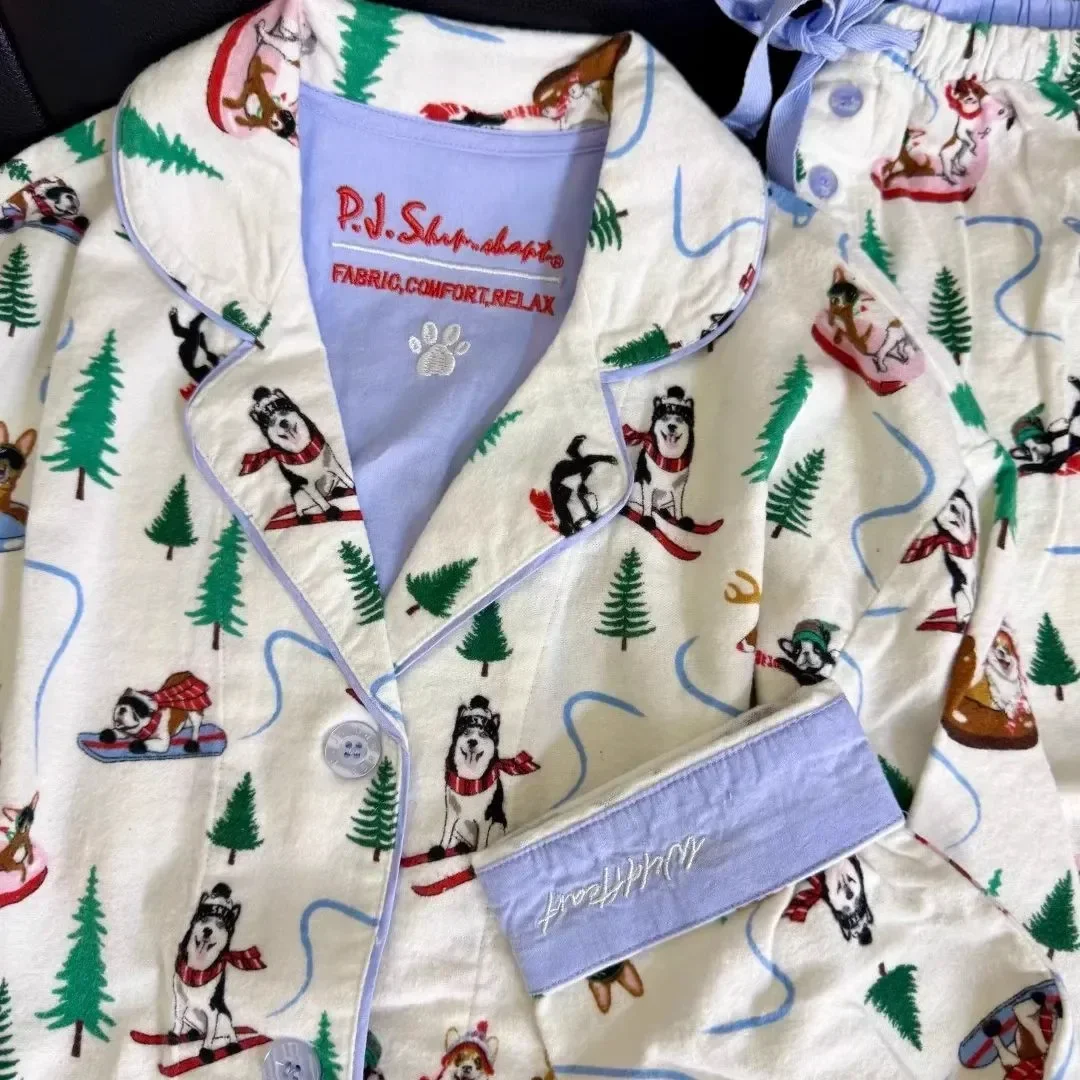 autunno-nuovo-pigiama-completo-simpatico-cartone-animato-pigiama-pigiameria-femminile-in-cotone-vestito-regalo-di-compleanno-camicia-da-notte-morbida-camicia-a-maniche-lunghe-pantaloni-set