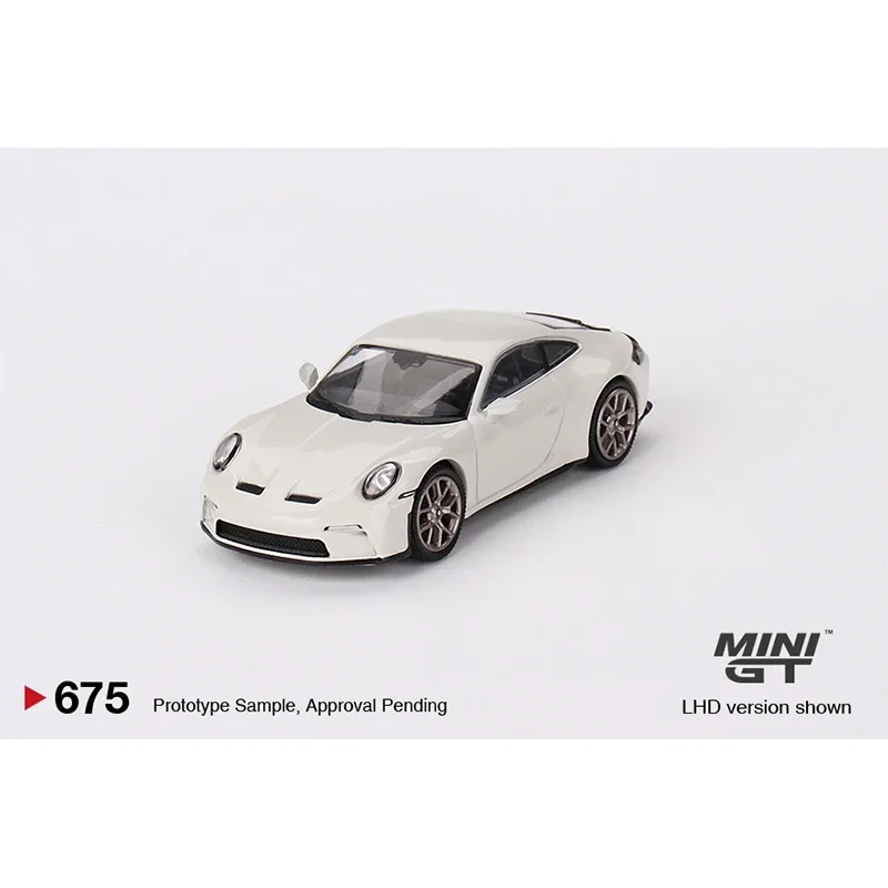 MINIGT 675 1:64 992 Touring Crayon Diecast Diorama modelo colección juguetes en miniatura