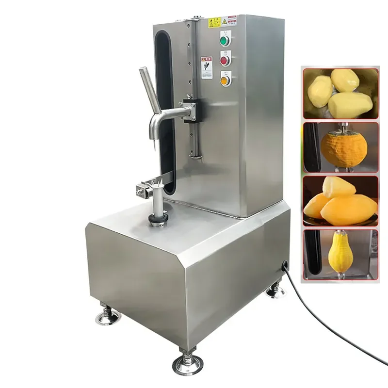 for Stainless Steel Industrial Mango Pineapple Orange Pear Papaya Peeling Machine Water Fruit Peeler