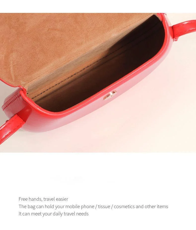CHARHP&KEJNT Summer New Korean Red Saddle Small Bag Women's Phone_voghion.com