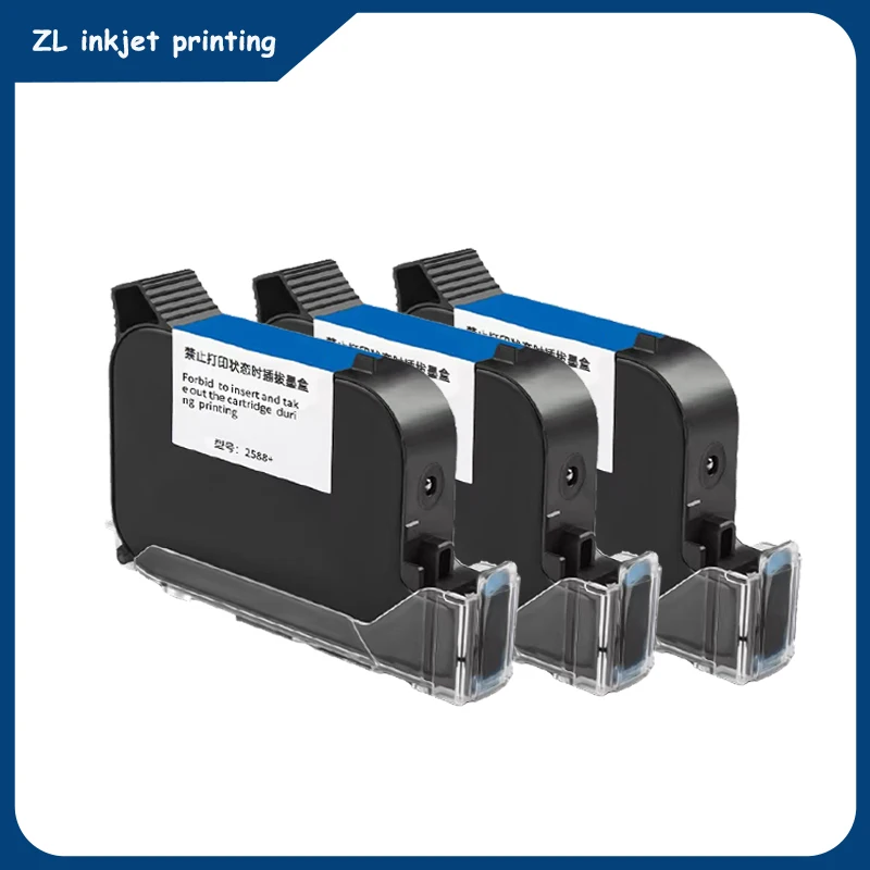 High Adhesion Solvent Quick-drying Ink Cartridge Suitable For Inkjet Printer 2588/2580/JS12/JS10 Non-encrypted General Model