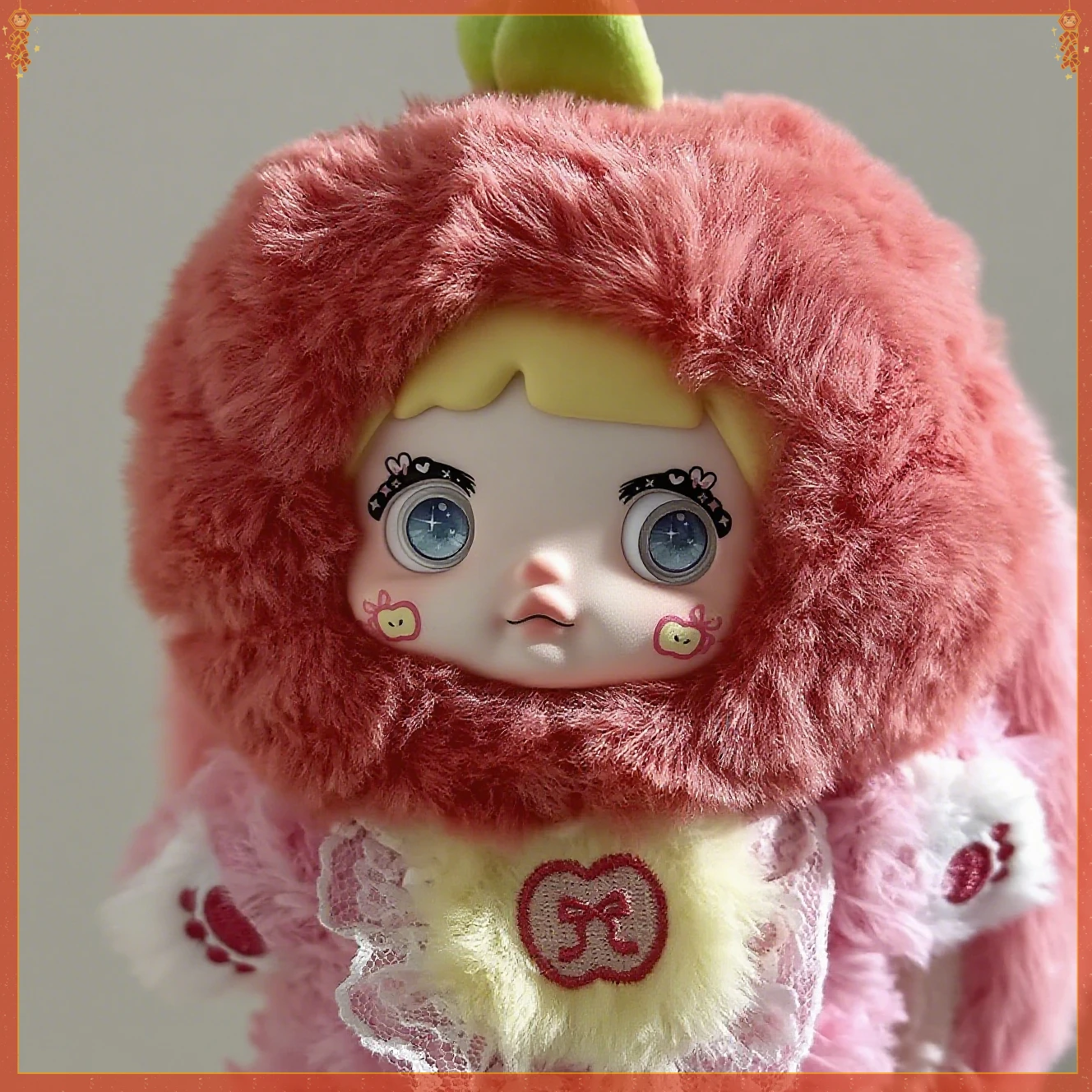 

=-=Generation Interesting Fruits Series Vinyl Blind Box Figure Cute Doll Backpack Pendant *+*Decor