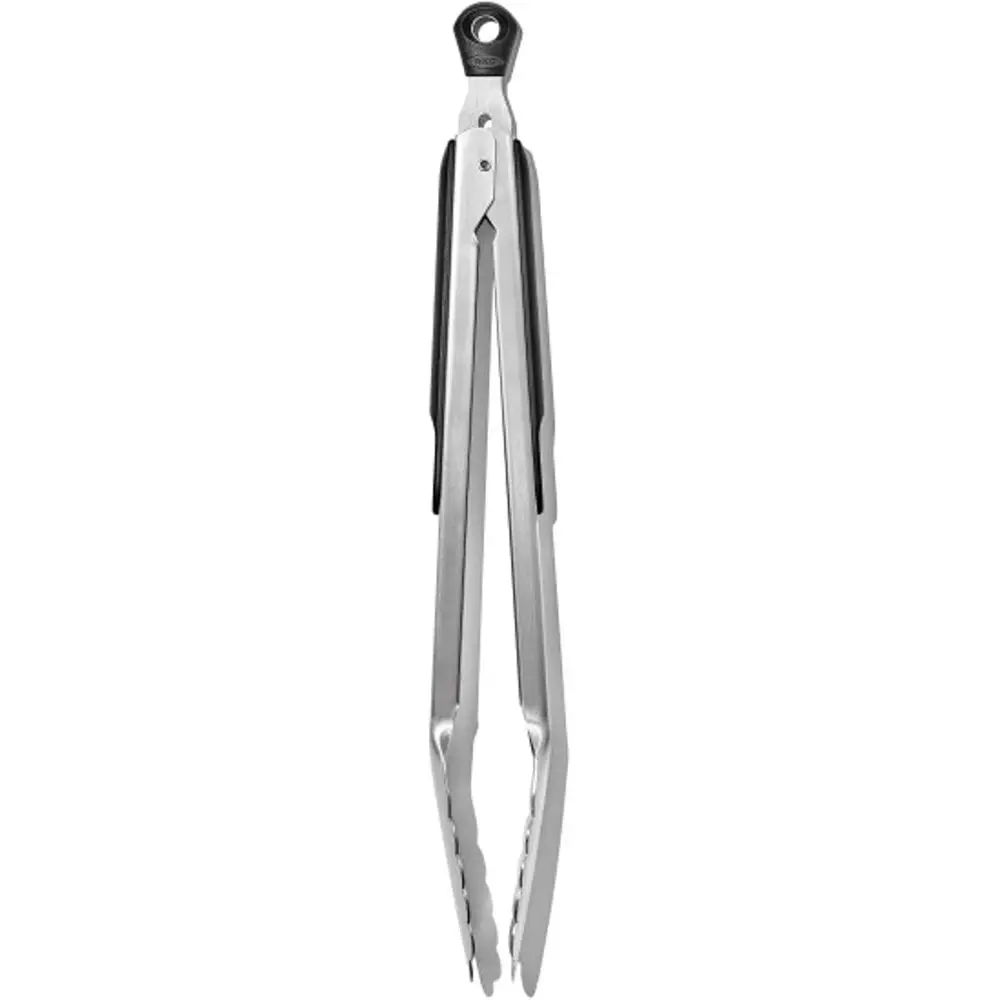 

12-Inch Stainless-Steel Locking Tongs