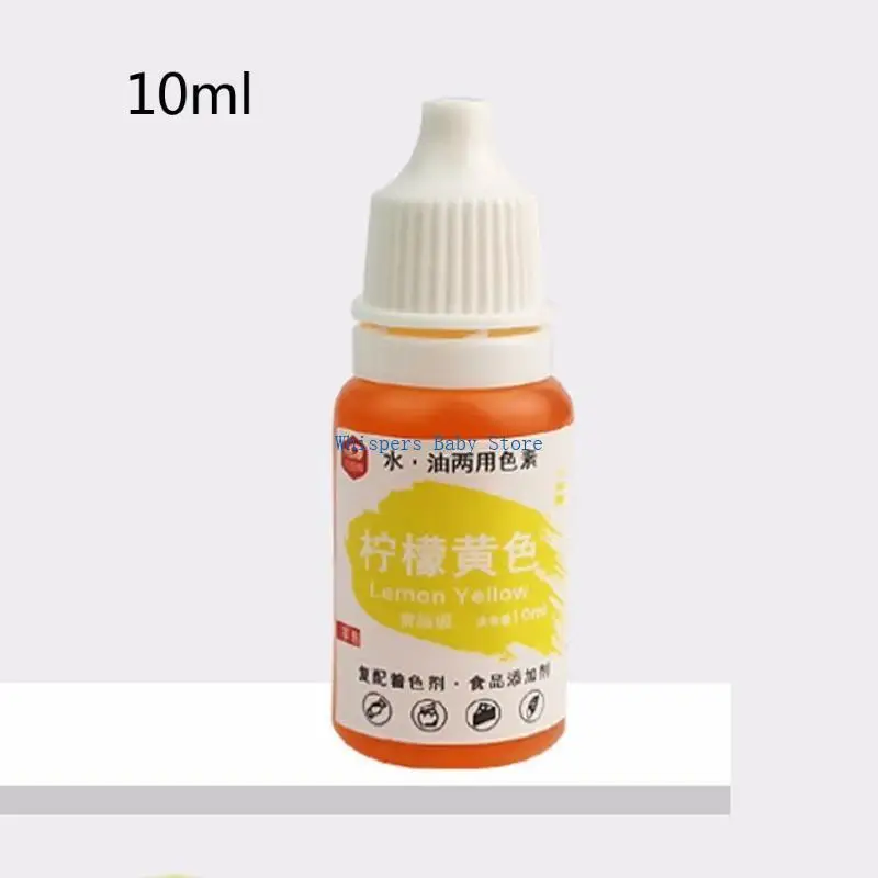 U90E 10ml Coloring Liquid Dye Pigment Baking Fondant Cooking Colorant