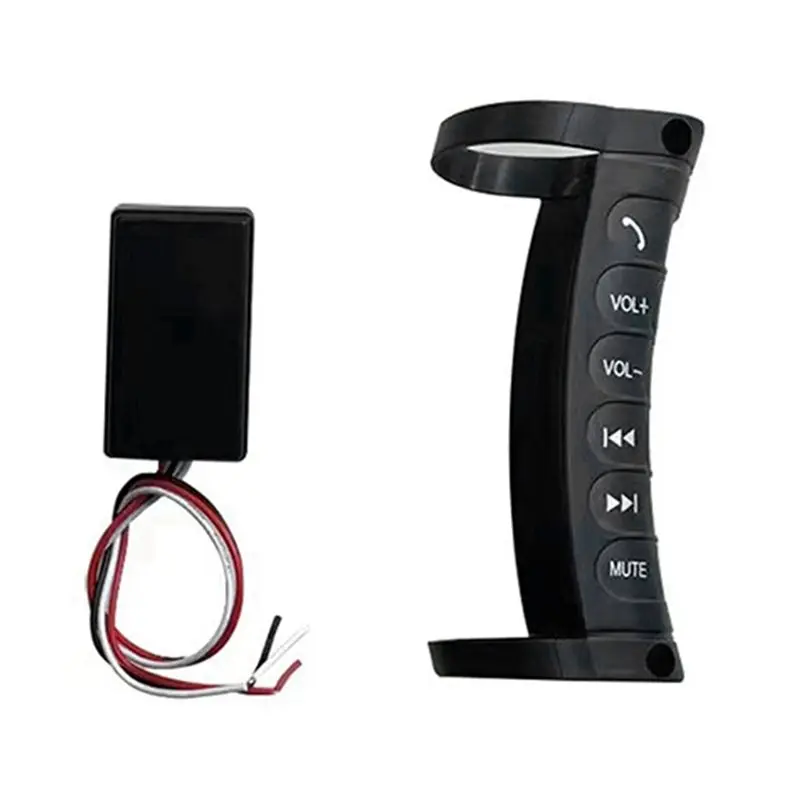 3X Universal Wireless Car Steering Wheel Control Multi-Function Button DVD Player Navigation Radio Remote Control Button-Y79A