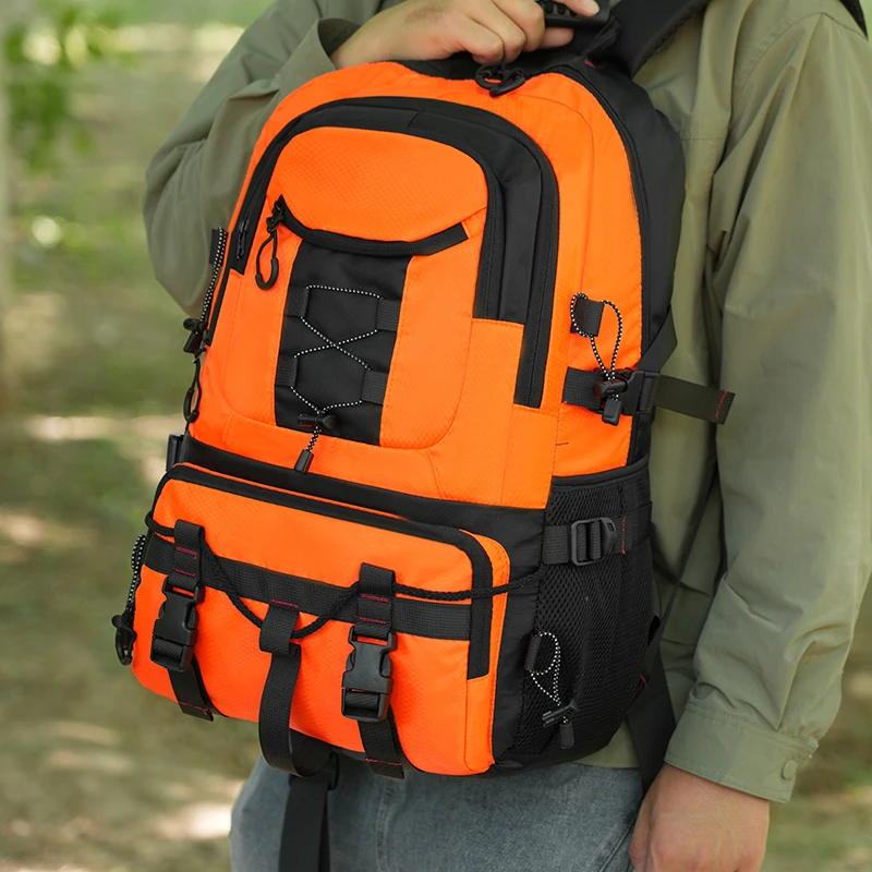Новый походный рюкзак большой емкости с несколькими карманами, водонепроницаемый рюкзак для занятий спортом на открытом воздухе, альпинизм, дышащая дорожная сумка