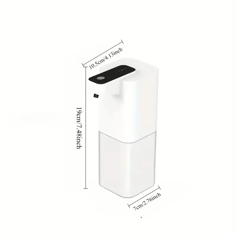 P5 Automatic Soap Dispenser Infrared Sensor Foam Hand Sanitizer USB Rechargeable Foaming Hand Soap Dispenser For Bathrooms