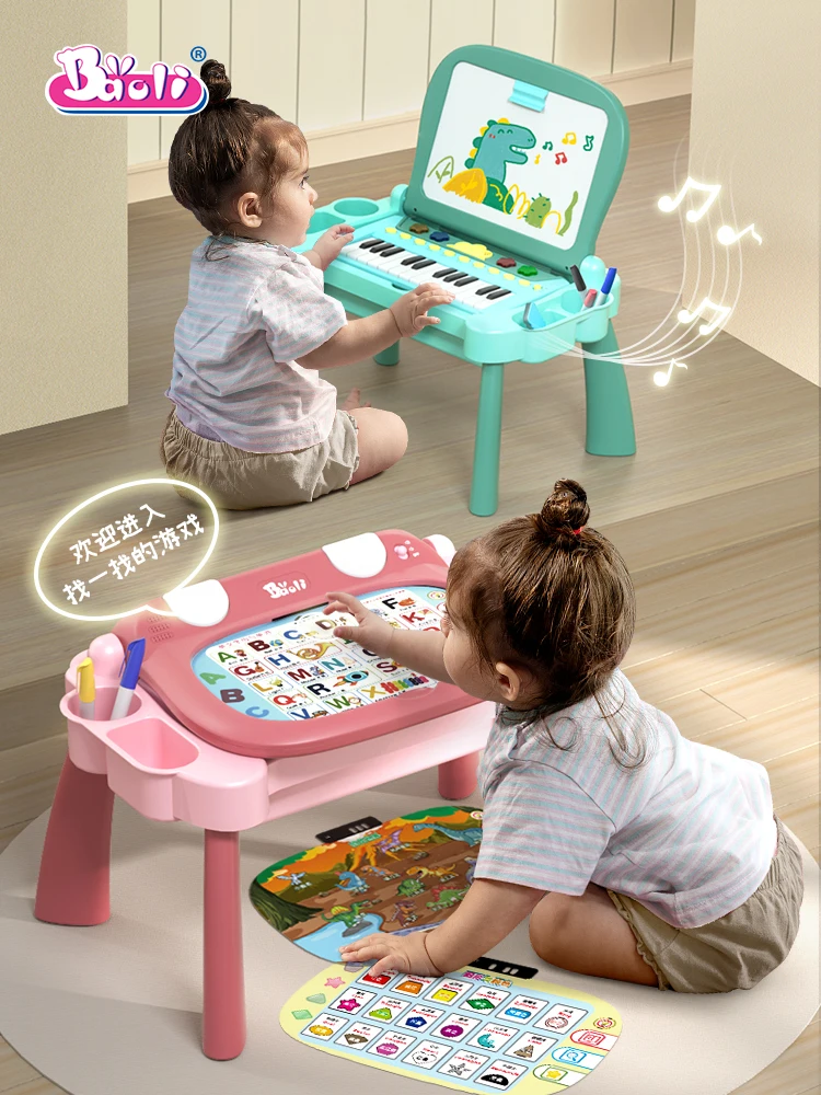 

Tqh Children's Early Learning Machine-Point Reading English Learning Children's Intelligent Baby Talking Enlightenment Puzzle