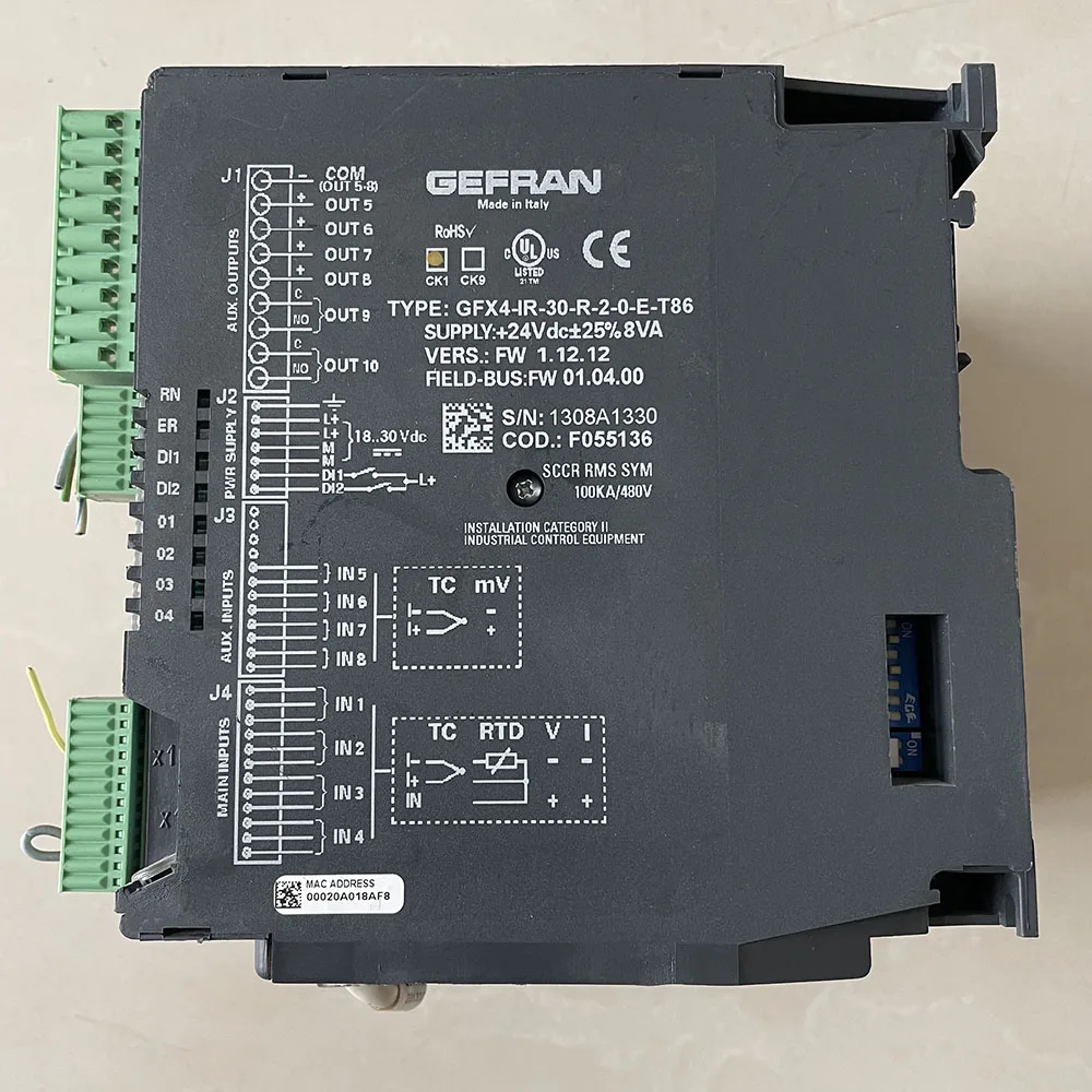 GFX4-IR-30-R-2-0-E-T86 Controller For GEFRAN