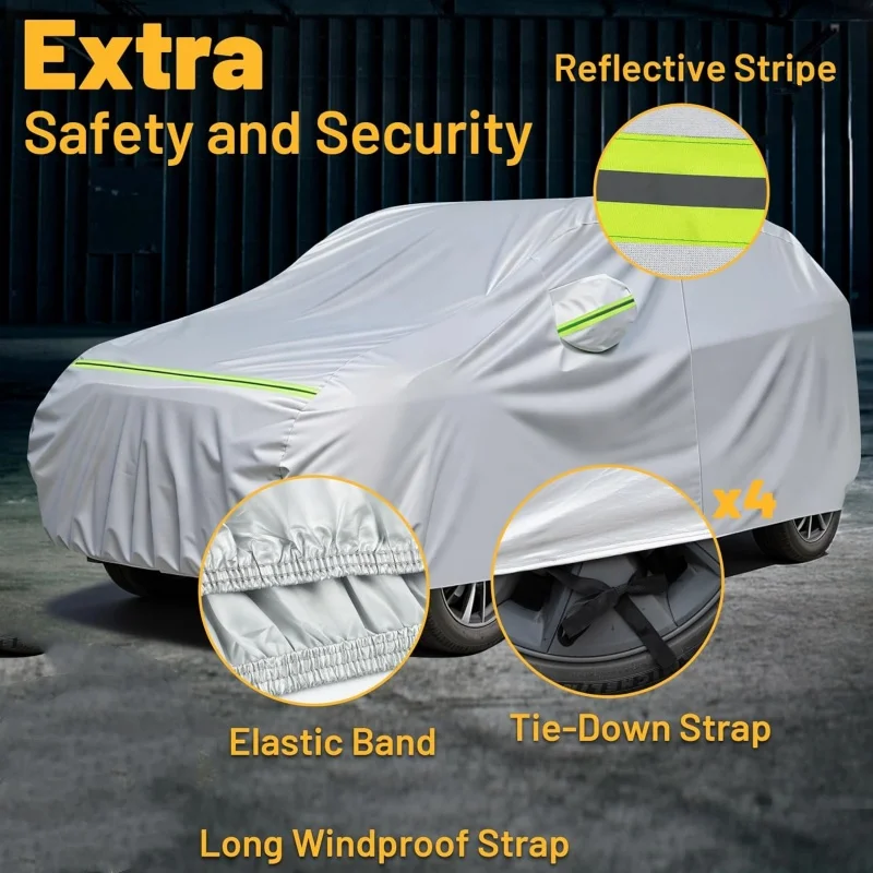 1 قطعة غير نافذ للمطر في الهواء الطلق RV الغطاء الواقي المضادة للأشعة فوق البنفسجية المضادة للأوراق حماية الغبار تخييم لشركة فولكس فاجن الناقل T3 T4 T5 T6 5.2m