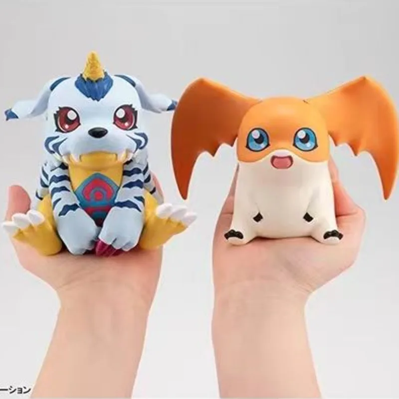 

Digimon Adventure Gabumon Cartoon Doll Action Figure Gomamon Handmade Cute Toy Model Creative Deco Ornament Trendy Collection