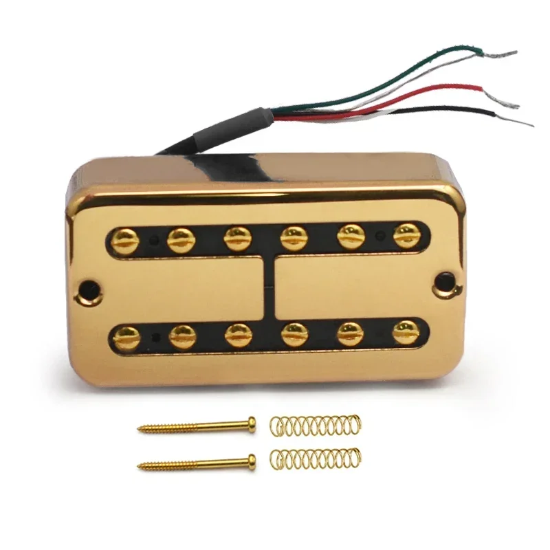 Alnico 5 FT Style Electric Guitar Humbucker Alnico 5 Guitar Pickup Neck-7.5K and Bridge-8.6K Coil Splitting Pickup