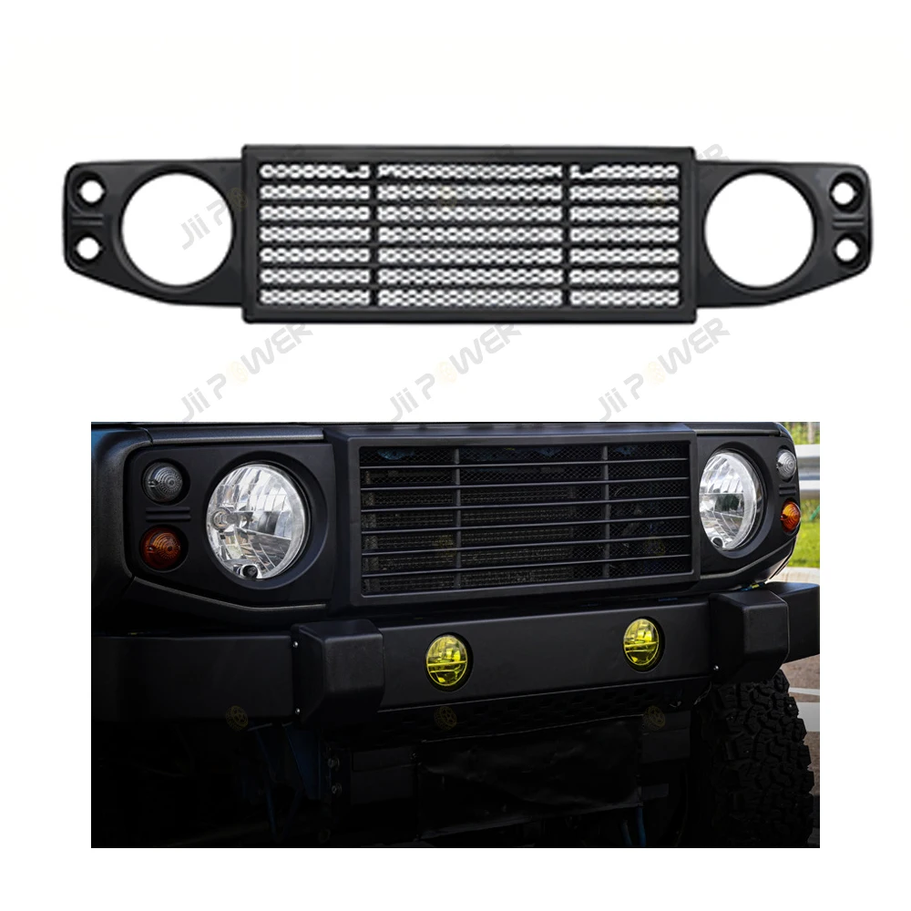

JP16 ODM Car Grille for Jimny 2020 SUZUKI SUV 4WD Off-road Accessories Grilles ABS JB64 JB76 Modified Grill