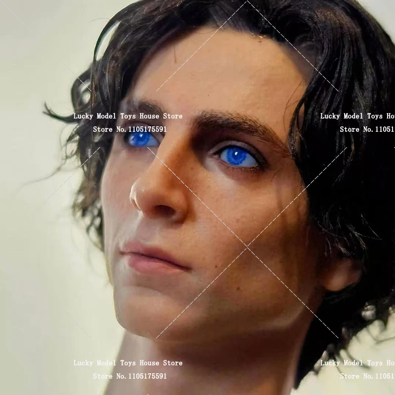 1/6 Paul Movable Blue Eye Handsome Man Actor Head Sculpt Model Toys Customization For 12inch Action Figure Body Decoration