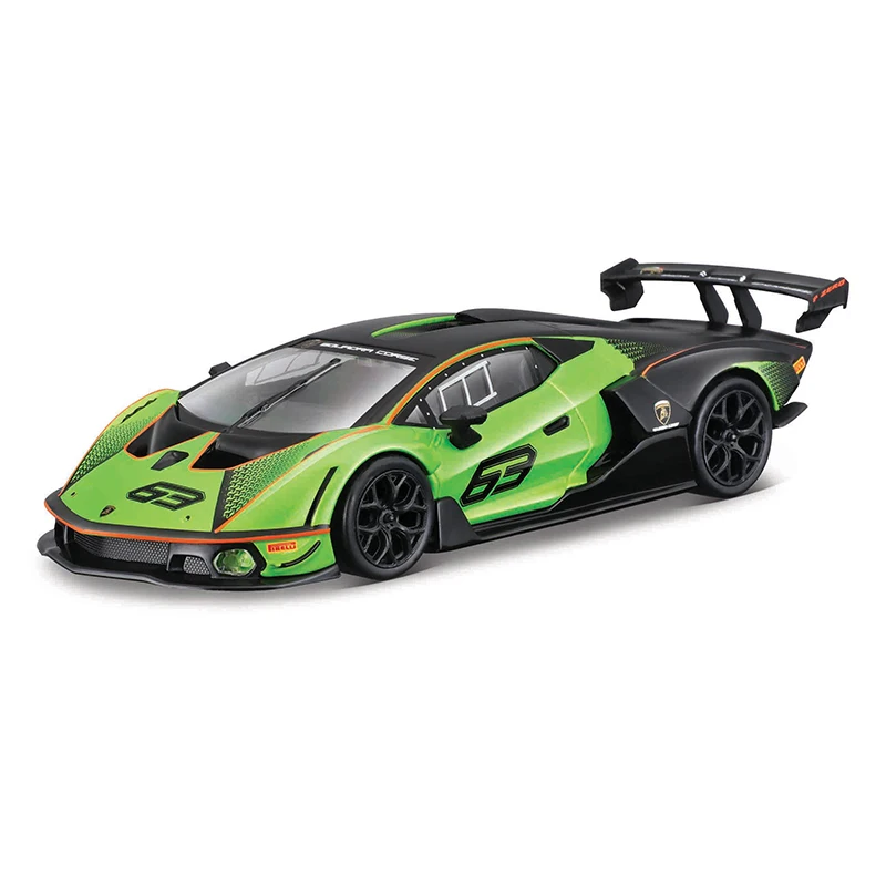 Bburago 1:24 Lamborghini Essenza SCV12  Weissach Cars Model Toy Collection Gift racing car Alloy Luxury Vehicle Diecast