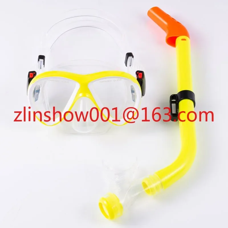 The new general diving prescription large frame swimming goggles breather tube can be customized and wholesale