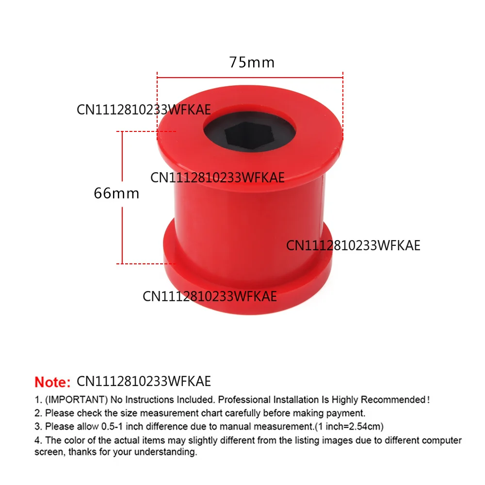 Polyurethane Control Arm Bushing For VW Golf GTI MK5 MK6 Passat Caddy Jetta Tiguan CC ,Audi A3 TT ,Skoda Octavia Superb