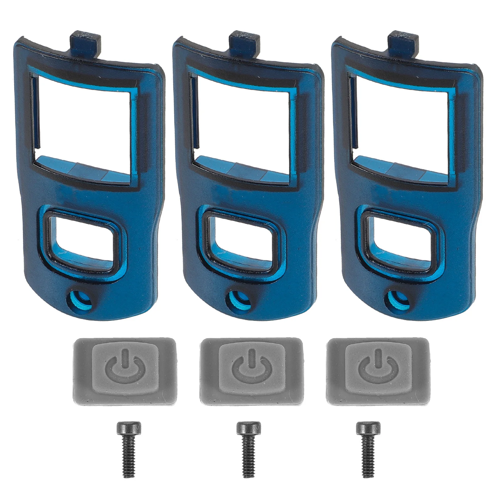 

3pcs Microphone Switch Panel Cover For 305 Wireless Mic Durable Rubber Control Bezel Non-Slip Handheld Mic Part