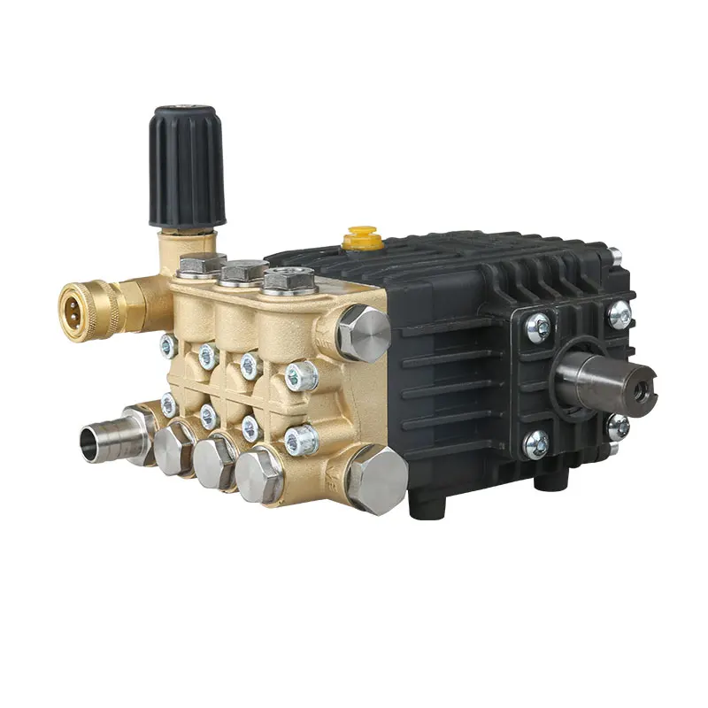 Bomba de émbolo de alta presión de 1450PSI 100bar, bomba de agua de alta presión con eje externo unido