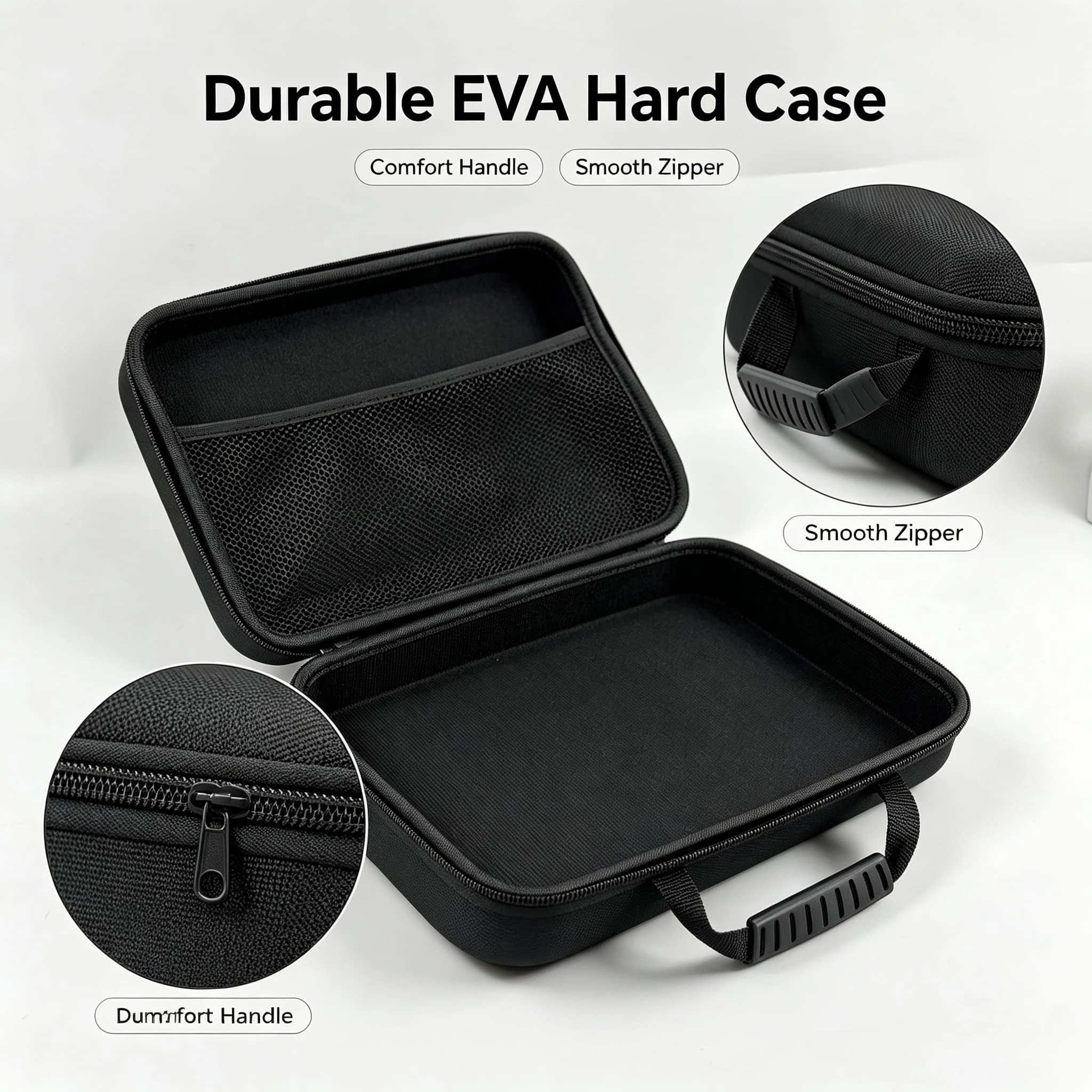 EVA-Hartschalenkoffer für Autel MK808 OBD2-Scanner, stoßfeste, tragbare Schutzhülle für Autodiagnosegeräte, nur der Koffer. – Detail 2