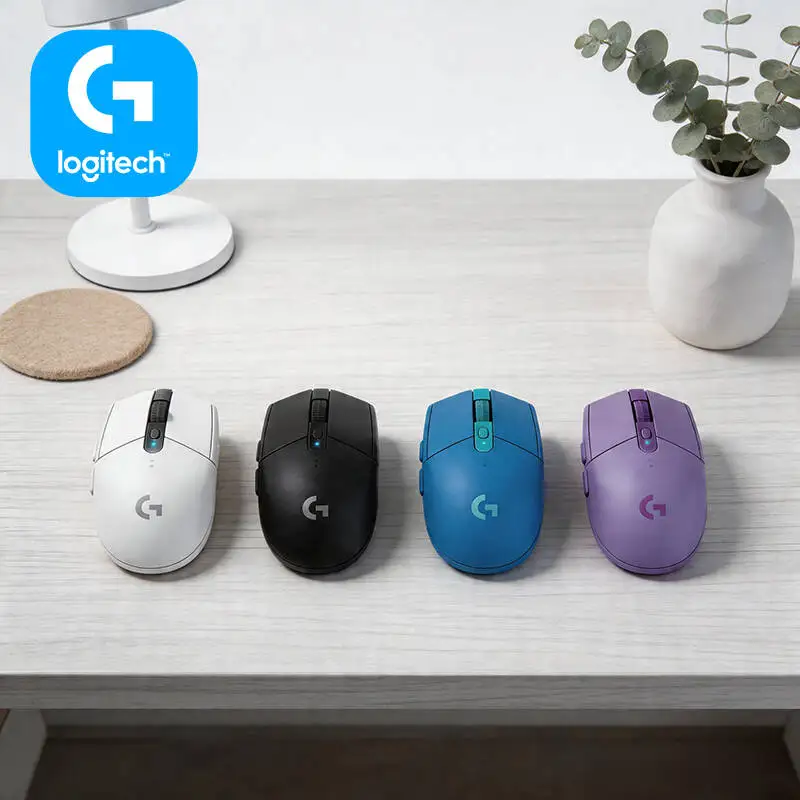 Logitech G304 Wireless Mouse 12000 DPI HERO Sensor LIGHTSPEED 1ms 9-Month Battery Multi-Device Support Gamers