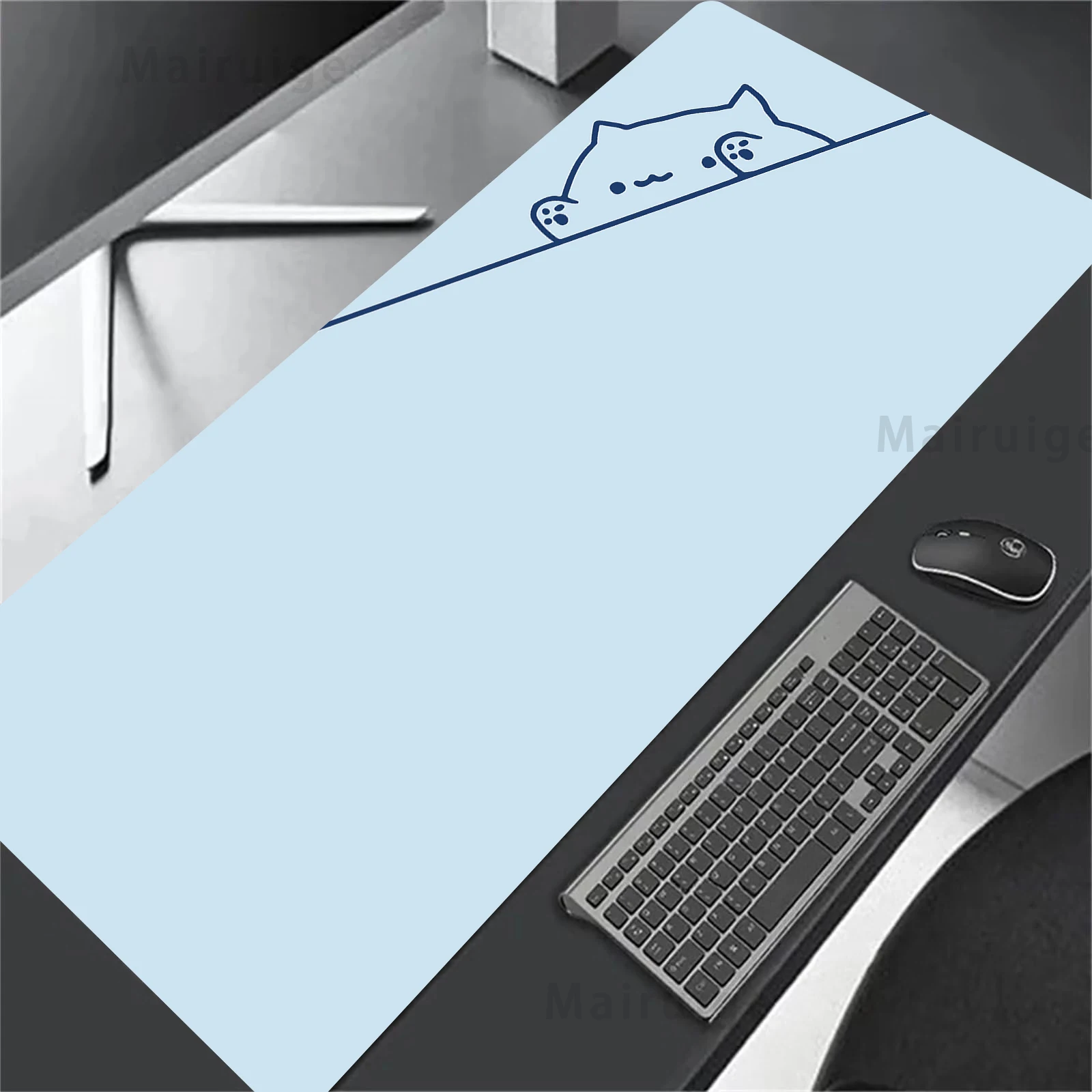 Mouse Pad Cat Gaming Accessories Keyboard Desk Gaming Mats Gamer Desk Pad Desktops Office Mouse Mat Rug Carpet for Mouse