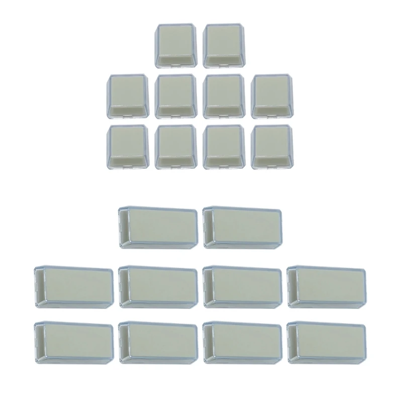 DIY Keyboard 10PCS ABS Transparent Double-layer Keycaps for Cherry MX