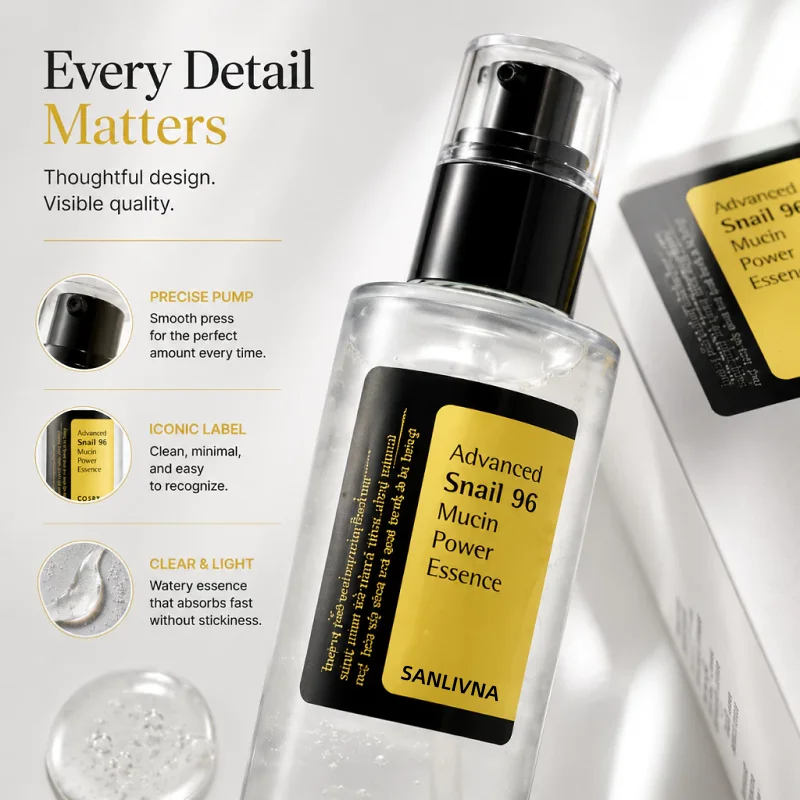 Koreaanse huidverzorging slakk - Snail Mucin 96 Repair Essence recensie en prijs