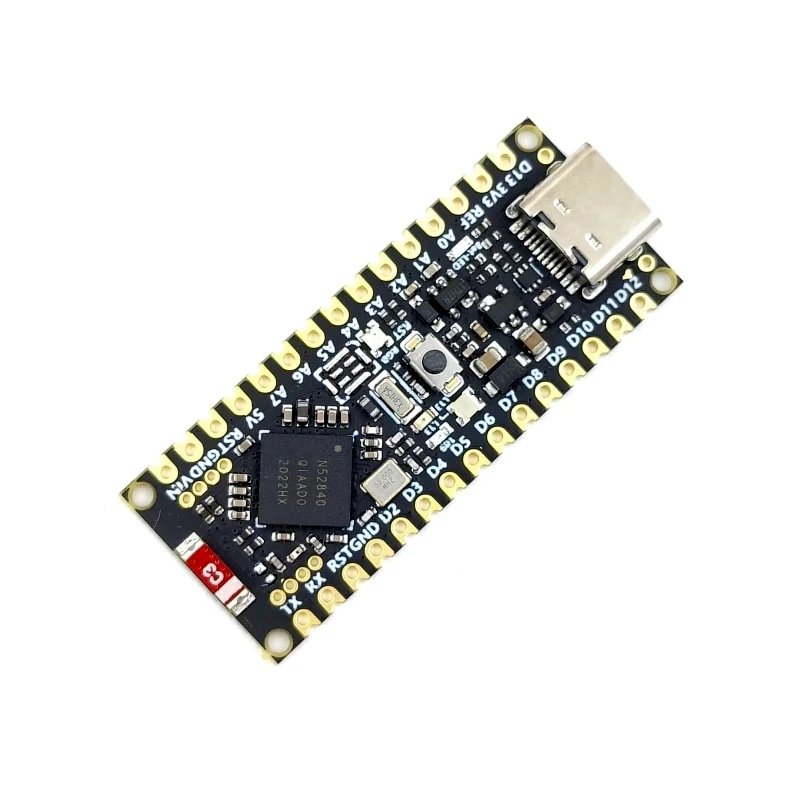 Micro controlador para Arduino, placa de desenvolvimento, Bluetooth, Ble5, Nano 33, BLE NRF52840