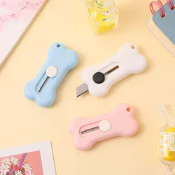 1-3pcs Cuter Mini Cartoon Bone Utility Knife Utility Letter Opener Art Paper Cutter Kawaii Stationery Knife