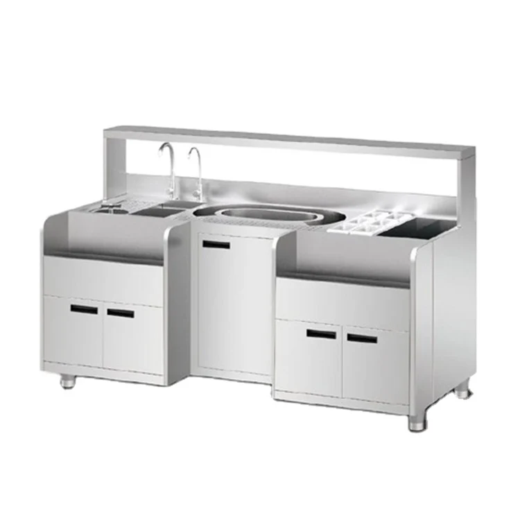 

Отель-ресторан из нержавеющей стали, индивидуальная барная стойка, станция для чая с молоком, мебель для коктейльного бара