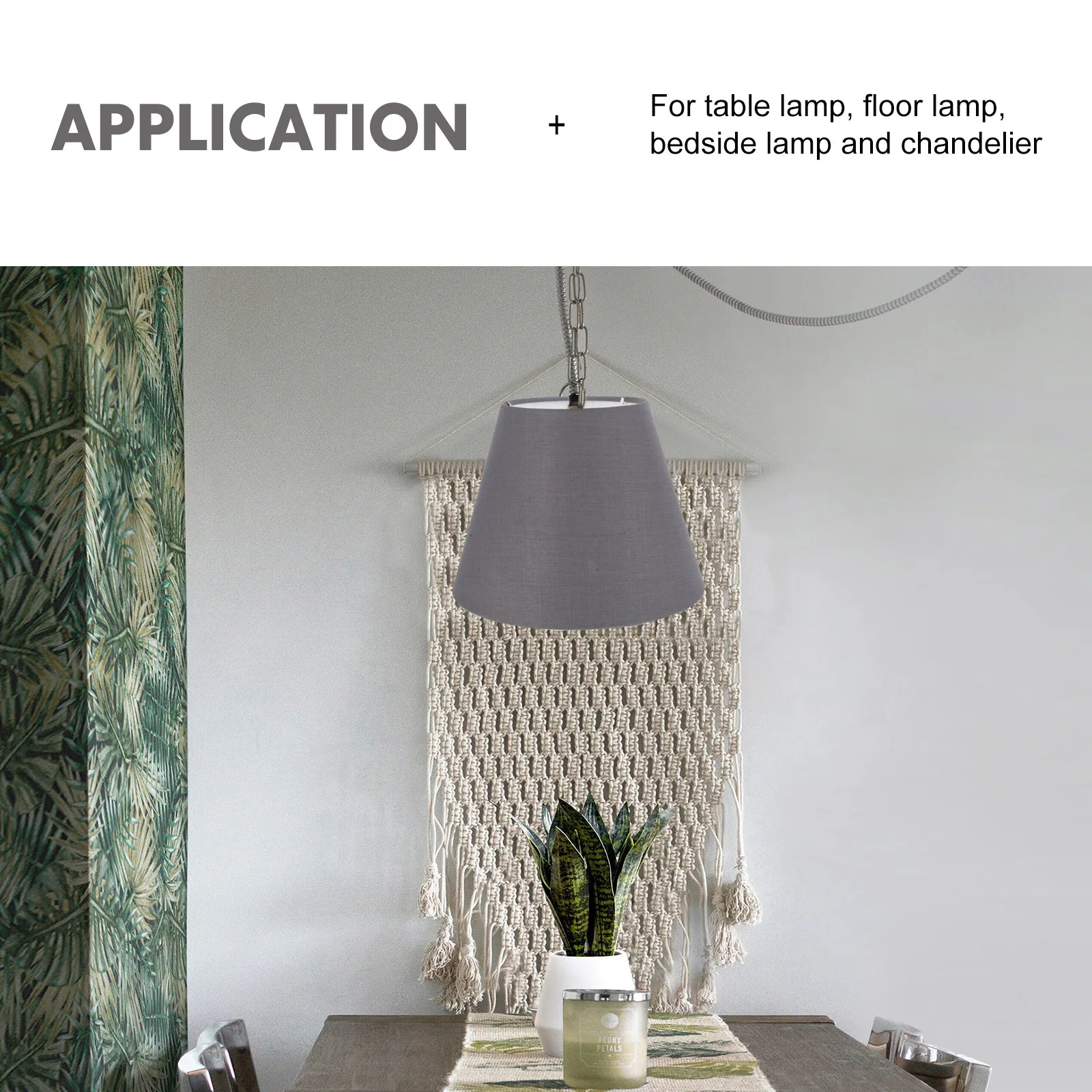 

Абажур, сверхпрочный тканевый светильник для потолочного настенного торшера, мягкая блики, бесплатное освещение, украшение интерьера дома