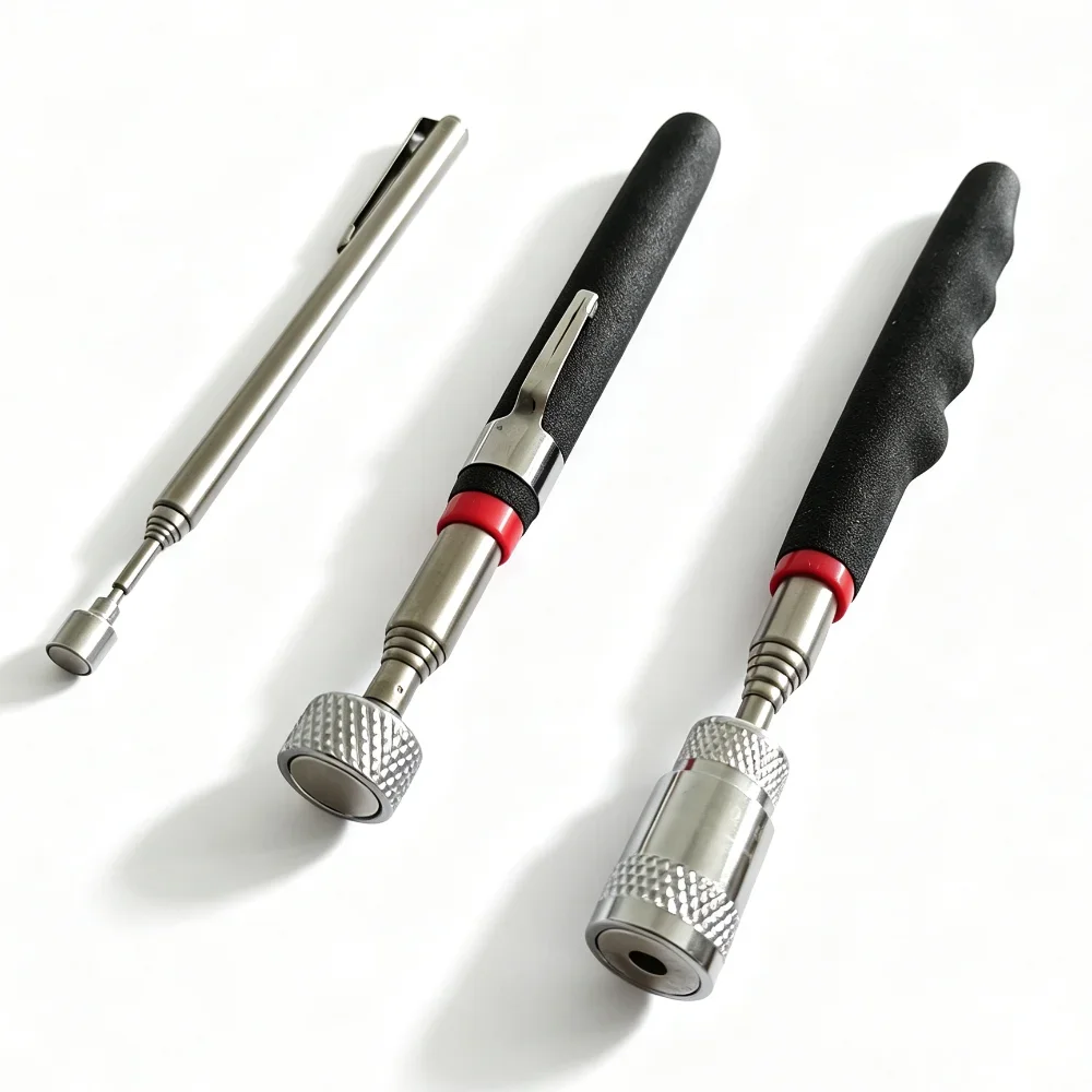1 Set Telescopic Magnetic Pen Portable Metalworking Handy Tool Magnet Capacity for Picking Up Nut Bolt