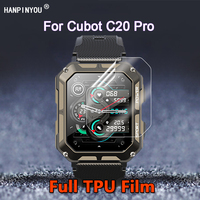 For Cubot C20 Pro Smart Watch Ultra Clear Slim Glossy Repairable Soft TPU Hydrogel Film Screen Protector -Not Tempered Glass