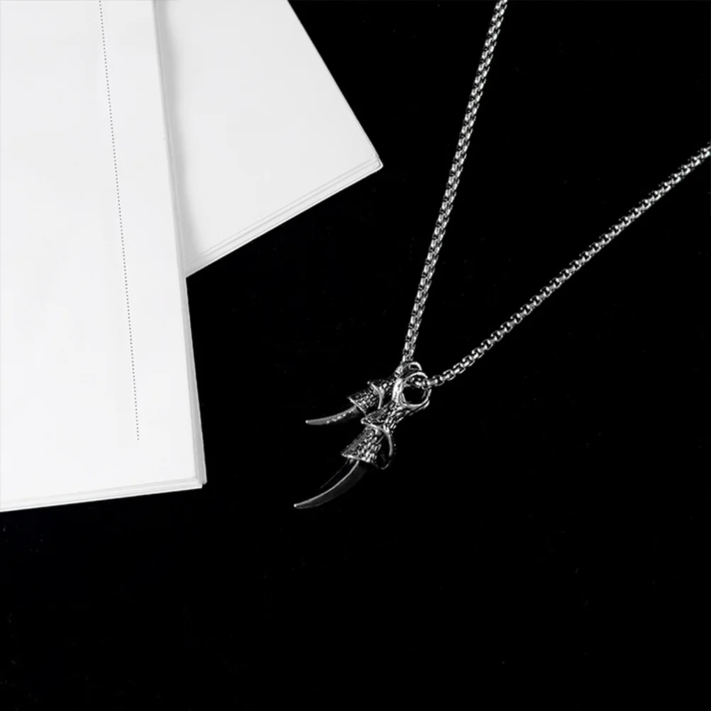 

Titanium Steel Necklace Choker Pendant Chain for Men Alloy Necklaces Hip Hop Punk