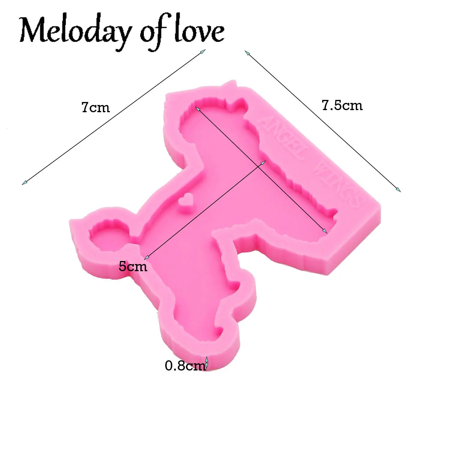 Shiny Different Dogs Molds for Keychains DIY Epoxy Resin Keychains, Silicone Mold Fondant Chocolate Cake DY0128