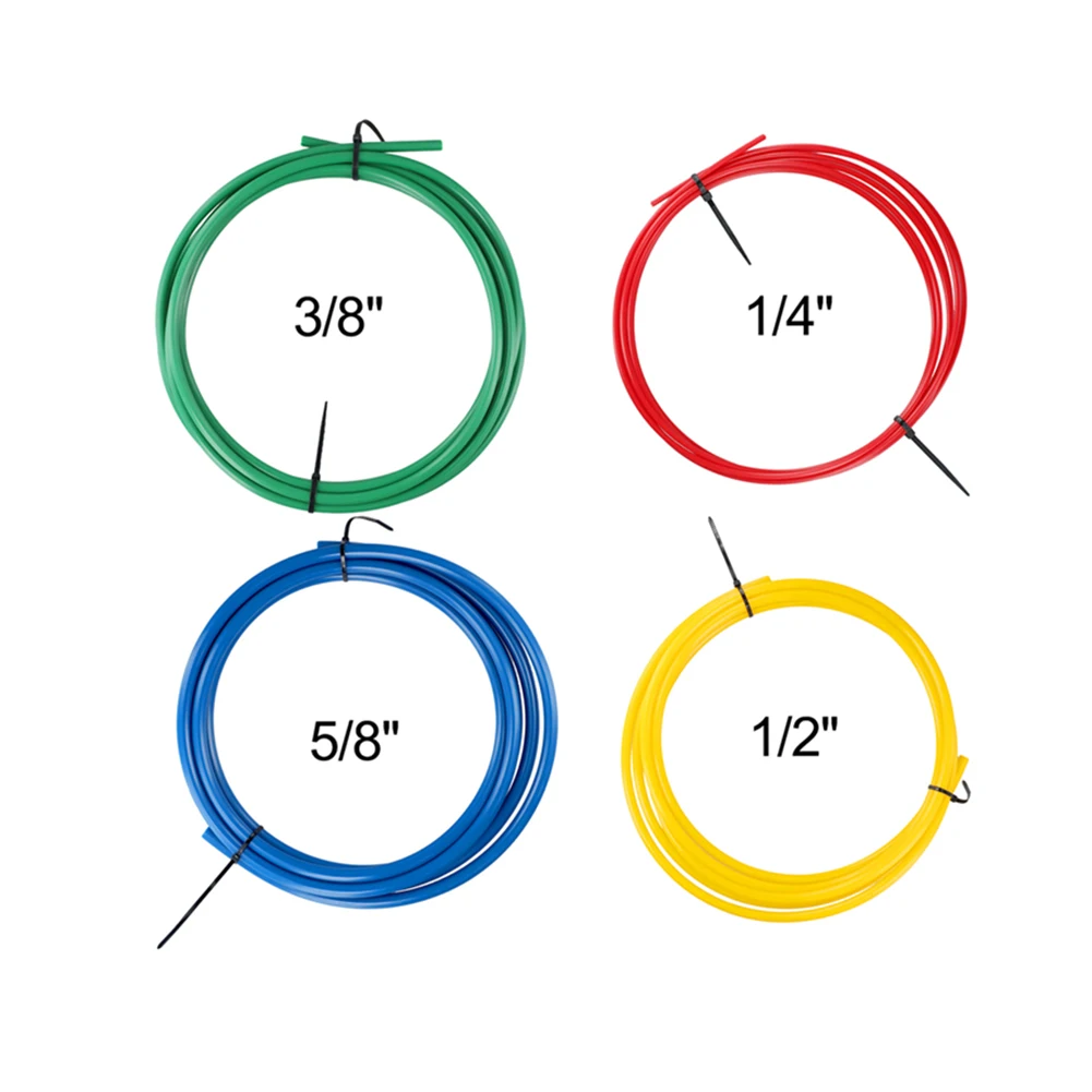 Copper Tube Bender Kit With PE Plastic Strips For AC Pipe Bending Color-Coded 4-Pack Set For HVAC Installation