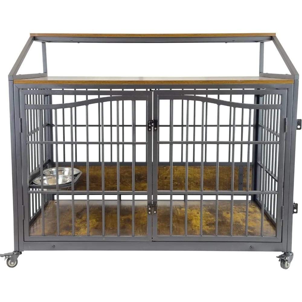 XXL Wooden Dog Crate Furniture 5
