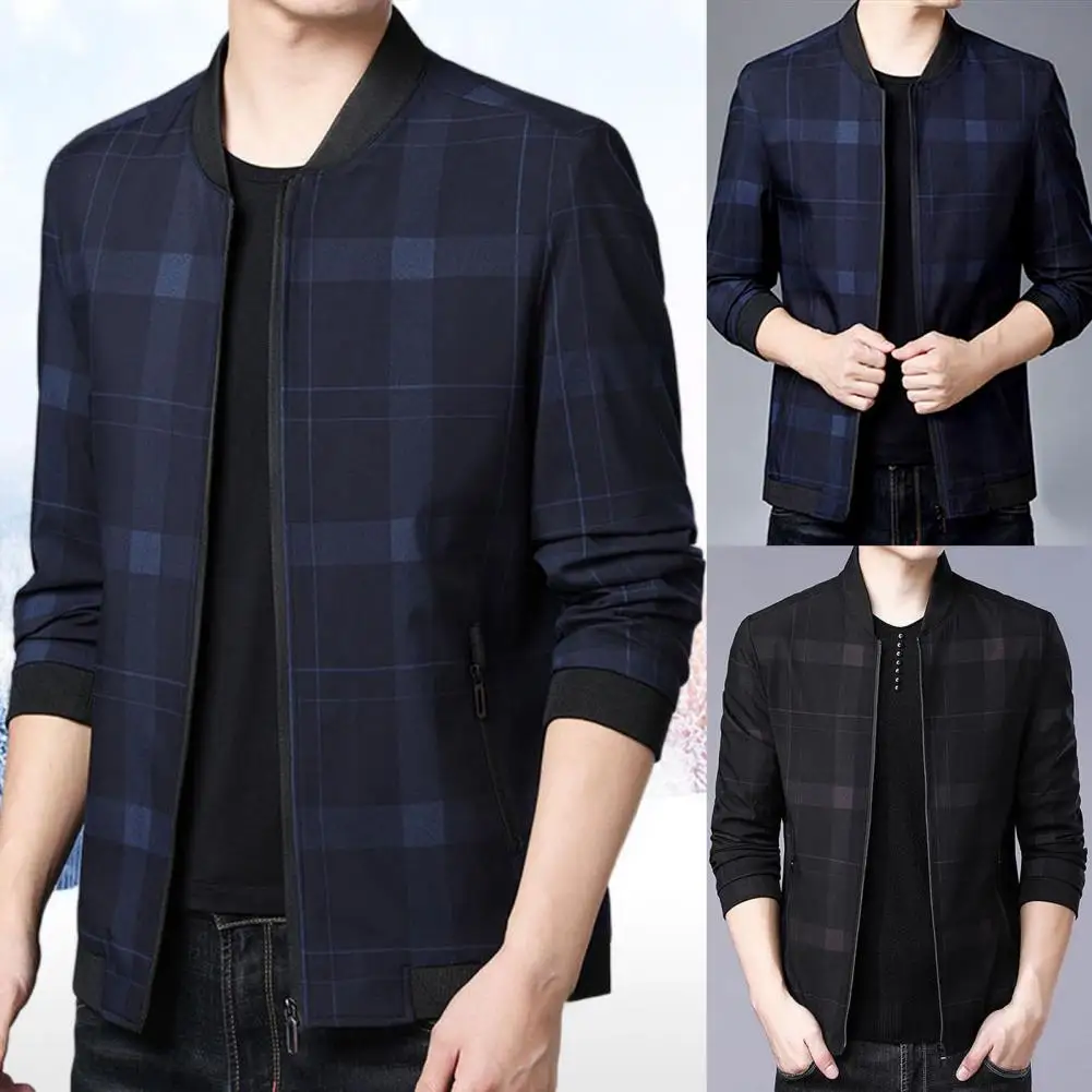 

Spring Jacket Great All Match Spring Jacket Thin Men Jacket Casual Spring Coat for Home