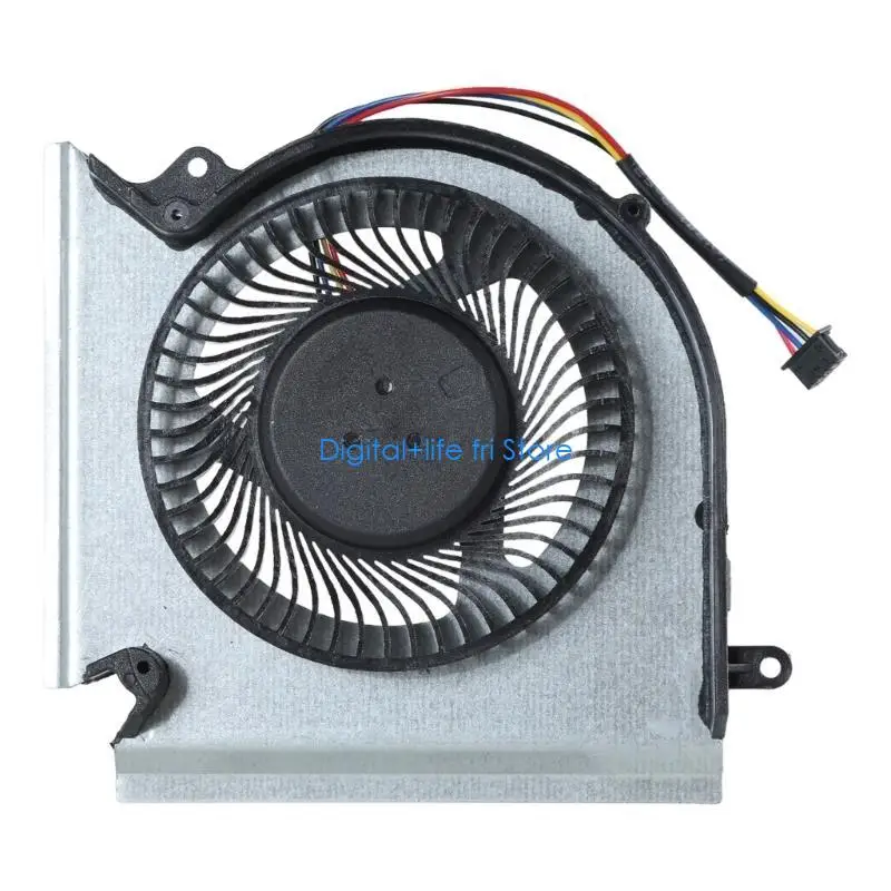 E06D CPU GPU Fan Laptop Cooling Fan DC5V 1A 4-pin 4-wires for MSI GE66 GP66 MS-1542 Laptop Part Brushless Motor