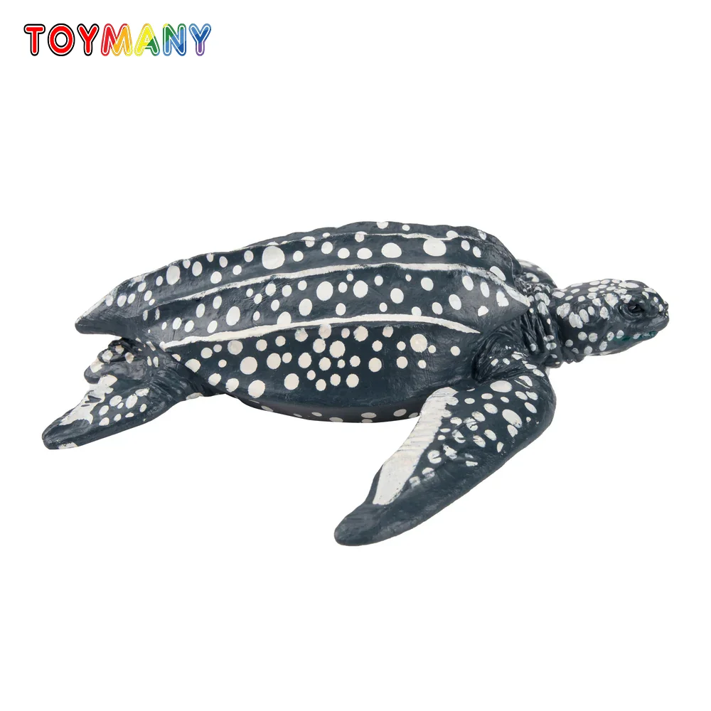 

Toymany Simulation Leatherback Sea Turtle Ocean Animal Model Toy Mini Figures Dolls Action Figurines Toys Children Gift