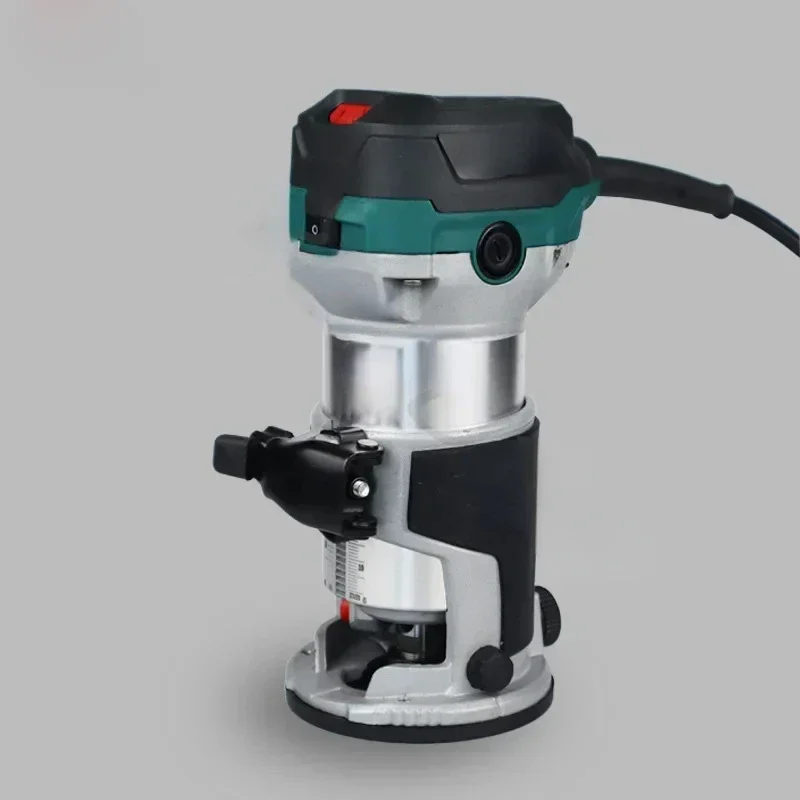 710W Electric Wood Trimmer Milling Machine Carpentry Manual Trimming Woodworking Laminate Trimmer Carving Power Tool