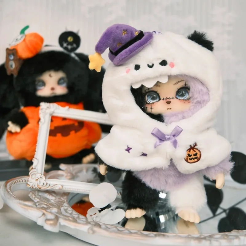 Genuine Lokiki Trick Or Treat Series Blind Box Trendy Toys Cute Vinyl Plush Pendant Figures Doll Mystery Box Halloween Gift Toy