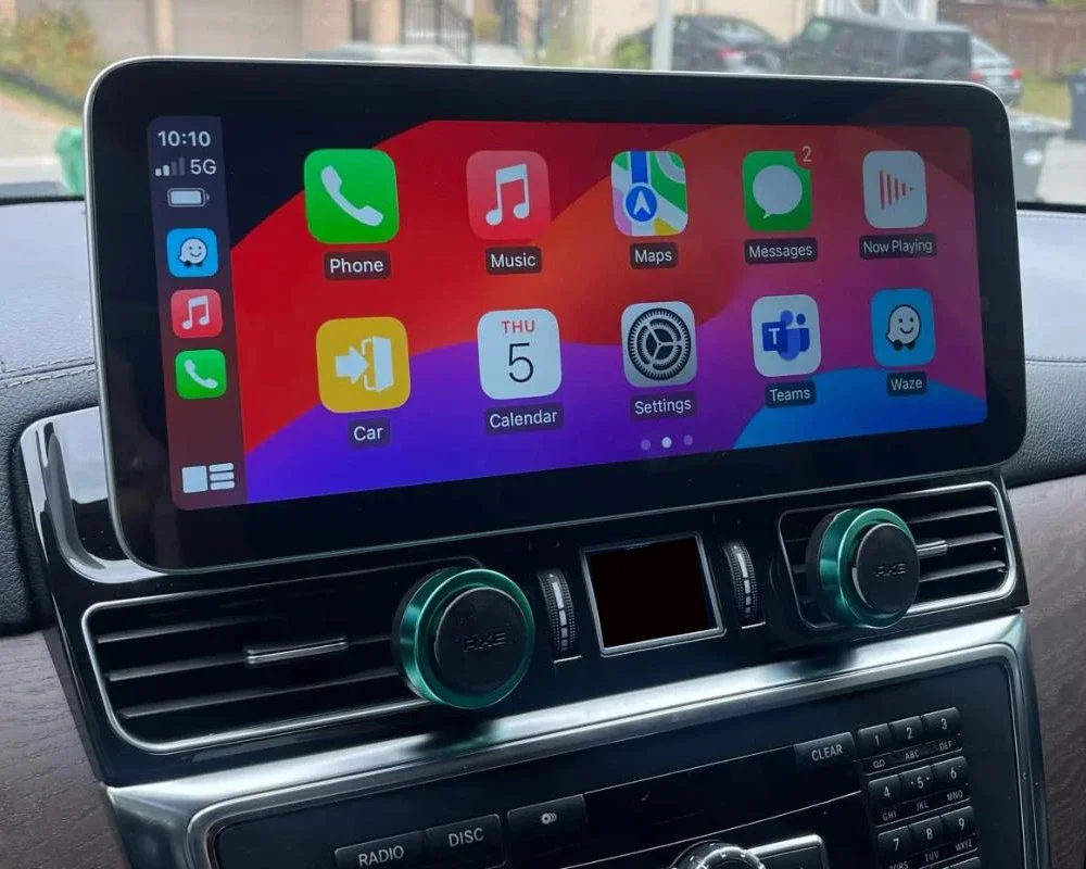 Беспроводной Carplay Android Auto для Mercedes Benz Ml W166 Gl X166 2012-2015 Linux System Автомобильный мультимедийный плеер Dsp Wi-Fi Экран