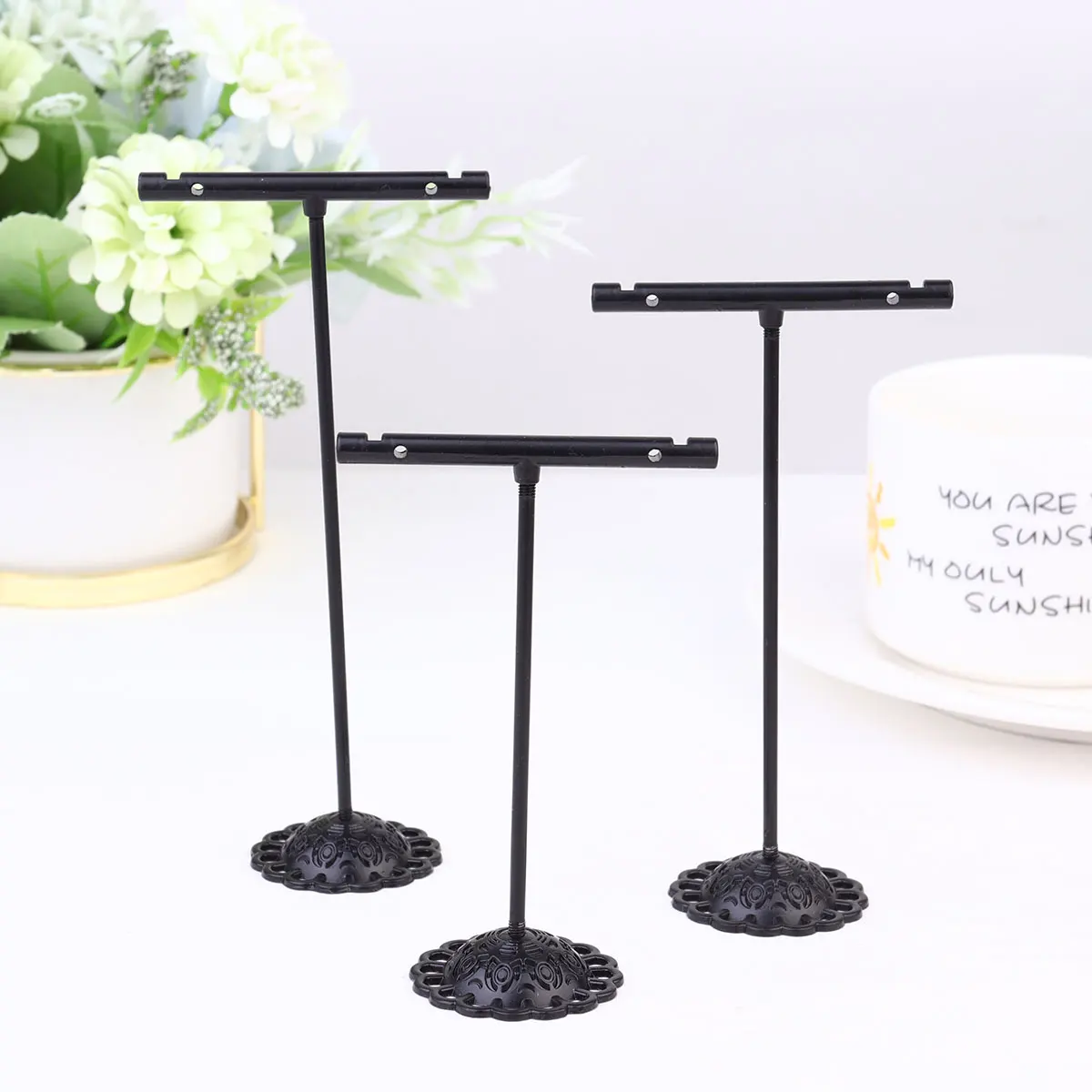 

3 шт. подставка для сережек, серьги в форме железного держателя, органайзер из кованых ювелирных изделий